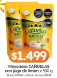 cañuelas - Mayonesa