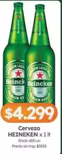 Heineken - x 1 lt
