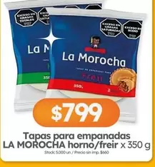 X$ - Tapas para empanadas horno/freir x 350 g