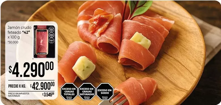 42 - Jamón crudo