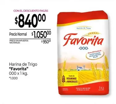Favorita - Harina de Trigo