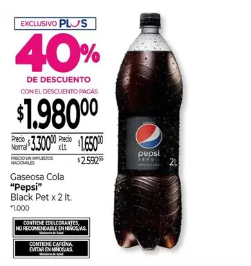 Pepsi - Gaseosa Cola