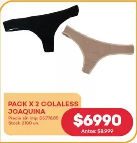 X$ - COLALESS JOAQUINA