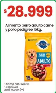 Pedigree - Perro Adulto Carne Y Pollo