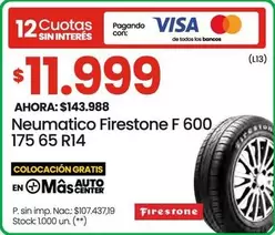 Firestone - F 600