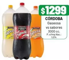Córdoba - Gaseosa