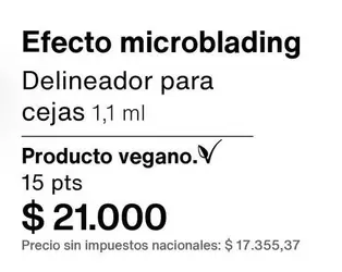 Efecto - microblading