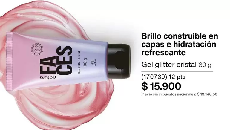 Cristal - Brillo construible en capas e hidratación refrescante