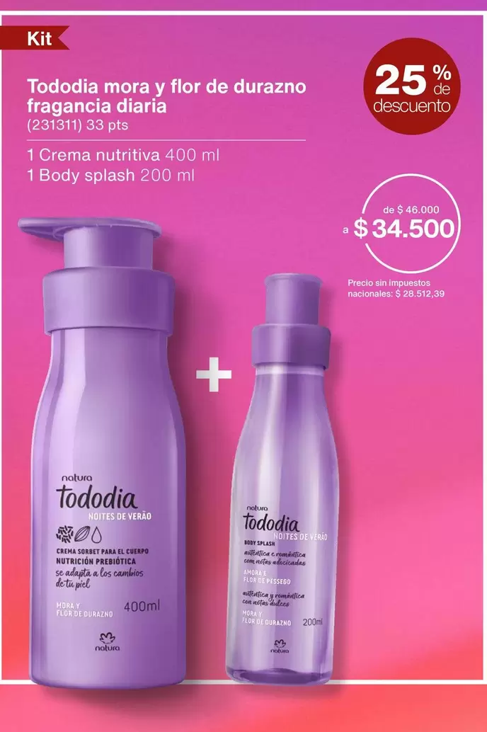 Mora - Y Flor De Durazno