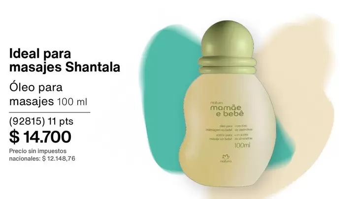 Ideal - Óleo para masajes 100 ml