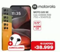 Motorola - G15 SE