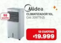 Midea - CLIMATIZADOR 10L Cód. 208779(2)