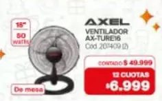Axel - VENTILADOR AX-TURE16