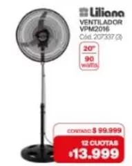 Liliana - VENTILADOR VPM2016