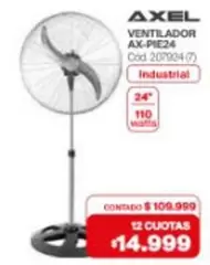 Axel - VENTILADOR AX-PIE24