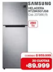 Samsung - HELADERA RT29K507JS8