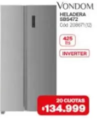 Vondom - HELADERA SBS472