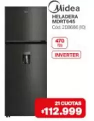 Midea - HELADERA MDRT645