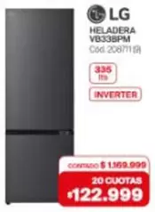 LG - HELADERA VB33BPM