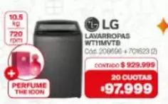 LG - LAVARROPAS WT11MVTB
