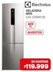 Electrolux - HELADERA IB6S