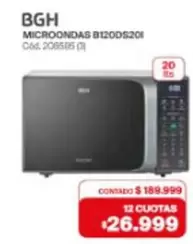 BGH - MICROONDAS B120DS20I