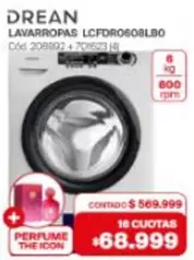 Drean - LAVARROPAS LCFDR0608LBO