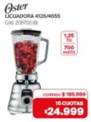 Oster - LICUADORA 4126/4655