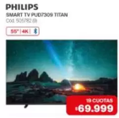 Philips - SMART TV PUD7309 TITAN