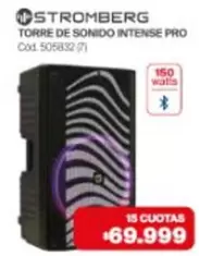 Stromberg - TORRE DE SONIDO INTENSE PRO