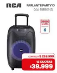 RCA - PARLANTE PARTYIO 505809