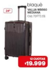 VALIJA WB560 MEDIANA