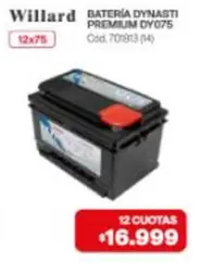 Premium - BATERÍA DYNASTI PREMIUM DY075