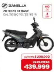Zanella - ZB 110 Z3 ST BASE