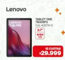 Lenovo - TABLET ONE TB305FU