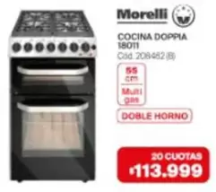 Morelli - COCINA DOPPIA 18011