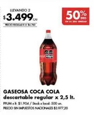 Coca cola - GASEOSA COCA COLA