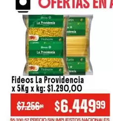 La providencia - Fideos