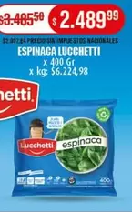 Lucchetti - ESPINACA LUCCHETTI