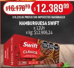 Swift - HAMBURGUESA