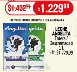 X$ - LECHE Entera / Descremada