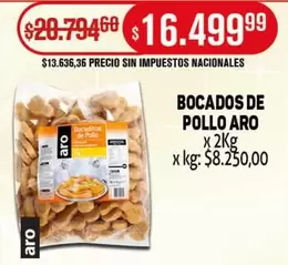 Aro - BOCADOS DE POLLO