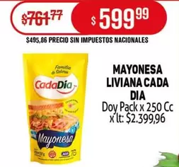 Dia - MAYONESA LIVIANA CADA DIA