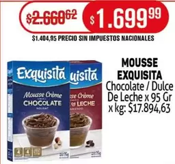 Exquisita - MOUSSE EXQUISITA