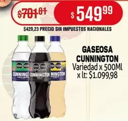 Cunnington - GASEOSA