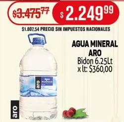 Aro - AGUA MINERAL