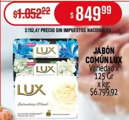 Lux - JABÓN COMÚN