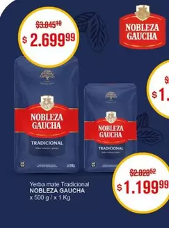Nobleza Gaucha - Yerba mate Tradicional