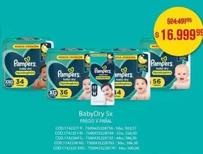 Pampers - BabyDry 5x