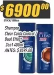 Clear - Shampoo Caida Control Dual Effect